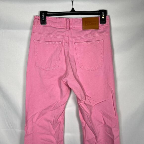 Princess Polly Pink Denim Flare Jeans whimsygoth emo festival y2k - Picture 5 of 8